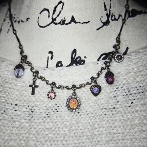 Charming Multi-Color Pendant Necklace